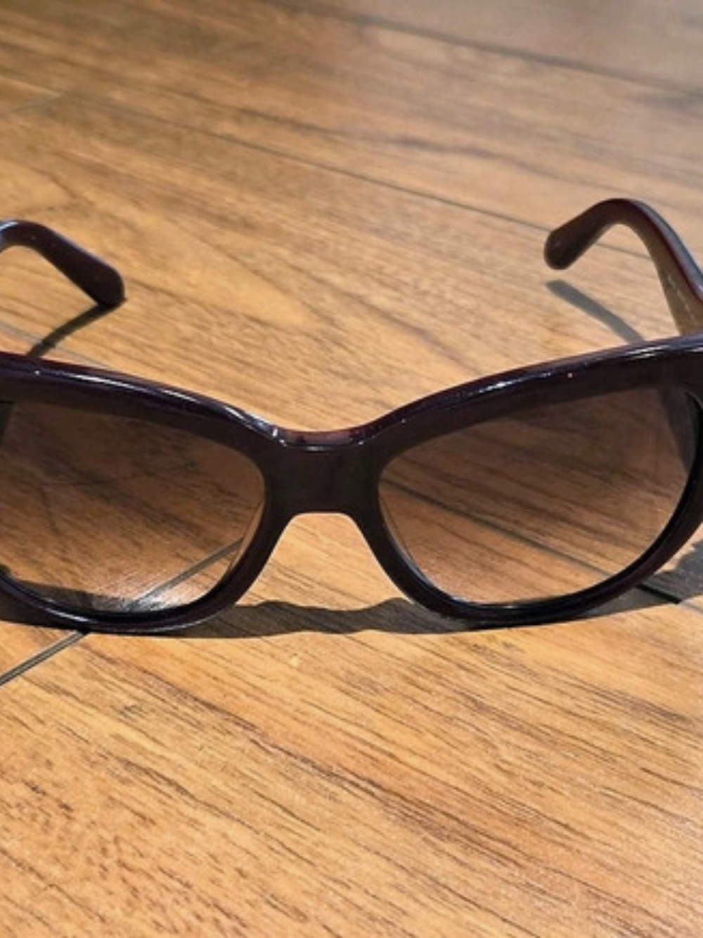 kate spade NEW YORK Burgundy Cat-Eye Glasses